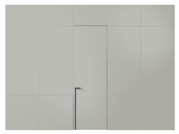 Панели для отделки стен Панель Эмаль. Цвет Матовый серый тёмный. Материал Гладкая эмаль. Коллекция Эмаль. Картинка.