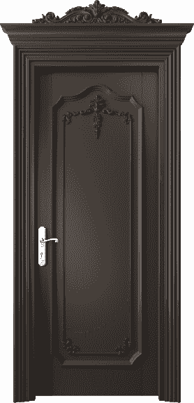 Серия 6601 - Межкомнатная дверь Imperial 6601 Бук антрацит