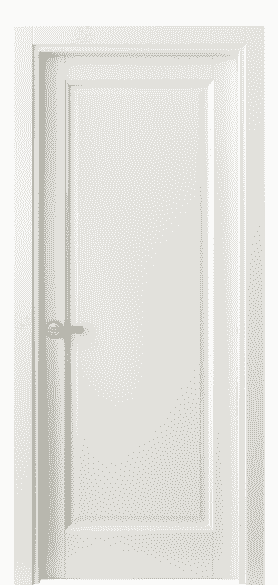 Дверь межкомнатная 1401 МЖМ. Цвет Матовый жемчужный. Материал Гладкая эмаль. Коллекция Galant. Картинка.