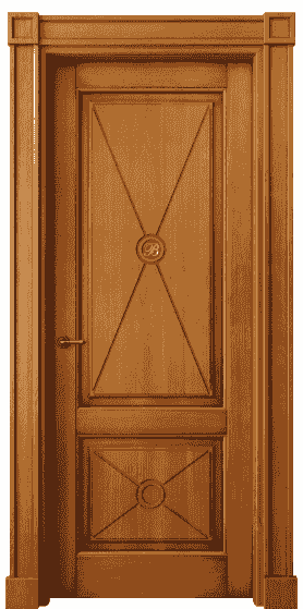 Серия 6363 - Межкомнатная дверь Toscana Litera 6363 Бук светлый с патиной