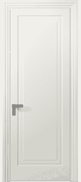 Дверь межкомнатная 8301 МЖМ . Цвет Матовый жемчужный. Материал Гладкая эмаль. Коллекция Rocca. Картинка.