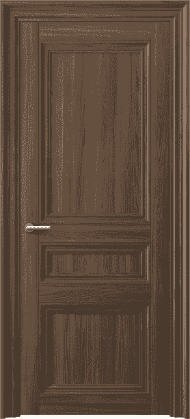 Дверь межкомнатная 2537 ШОЯ. Цвет Шоколадный ясень. Материал Ciplex ламинатин. Коллекция Centro. Картинка.
