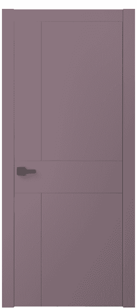 Дверь межкомнатная 8056 Пастельно-фиолетовый RAL 4009. Цвет Пастельно-фиолетовый RAL 4009. Материал Гладкая эмаль. Коллекция Linea. Картинка.
