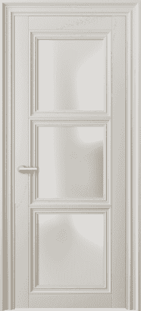 Дверь межкомнатная 2504 МОС САТ. Цвет Матовый облачно-серый. Материал Гладкая эмаль. Коллекция Centro. Картинка.