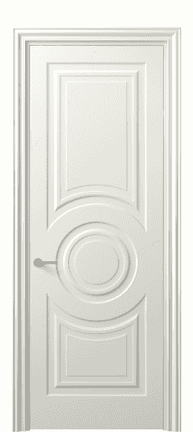 Дверь межкомнатная 8461 МЖМ . Цвет Матовый жемчужный. Материал Гладкая эмаль. Коллекция Mascot. Картинка.
