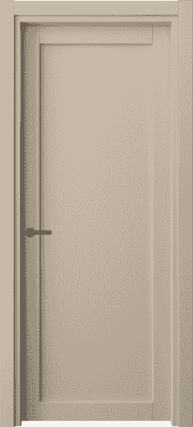 Дверь межкомнатная 2101 СТСБ. Цвет Софт-тач светло-бежевый. Материал Полипропилен. Коллекция Neo. Картинка.
