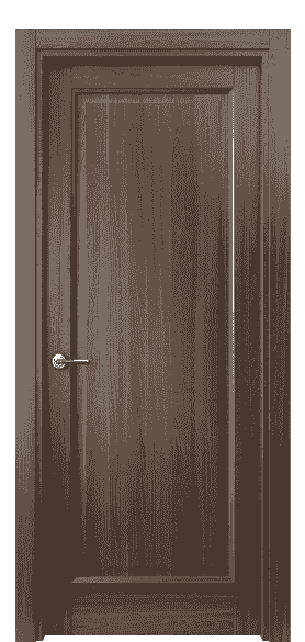 Дверь межкомнатная 1401 ШОЯ . Цвет Шоколадный ясень. Материал Ciplex ламинатин. Коллекция Galant. Картинка.