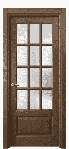 Серия 0728 - Межкомнатная дверь Lignum 0728 Дуб королевский брашированный