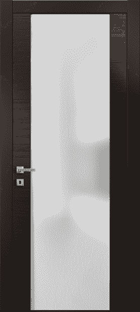 Дверь межкомнатная 4034 ТАН Матовый триплекс. Цвет Таеда антрацит. Материал Таеда эмаль. Коллекция Avant. Картинка.