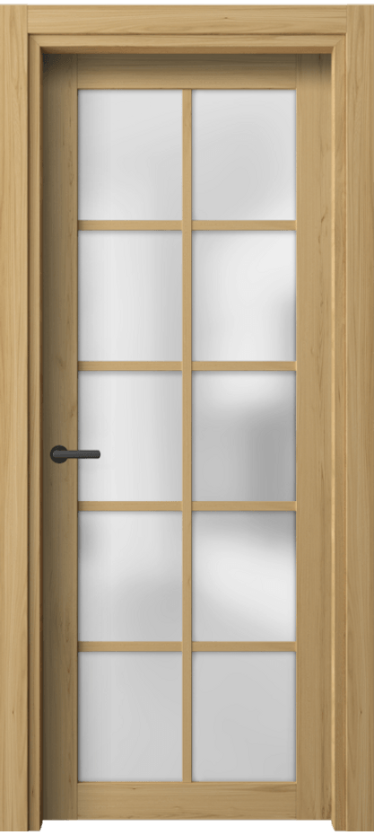 Межкомнатная дверь Neo 2106 Солнечный вяз Сатинированное стекло Цена 30959 ₽ | Volhovec