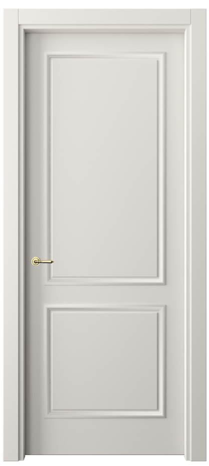 Межкомнатная дверь Paris 8121 Матовый пудровый белый  Цена 64599 ₽| Volhovec