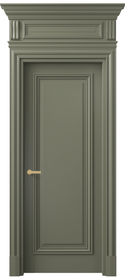 Межкомнатная дверь Антик 7301 Матовый оливковый тёмный Цена 166409  | Volhovec