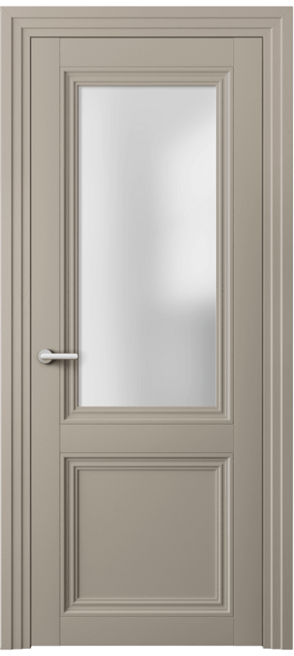 Дверь межкомнатная Центро 2524 Матовый бисквитный Сатинированное стекло Каскадный наличник МБСК Цена 62199 ₽ Наличники уже входят в базовый комплект. Фабрика дверей Волховец 8 (800) 551 43 19 Межкомнатная дверь Центро 2524 Матовый бисквитный Сатинированное стекло Цена 62199 ₽ | Volhovec