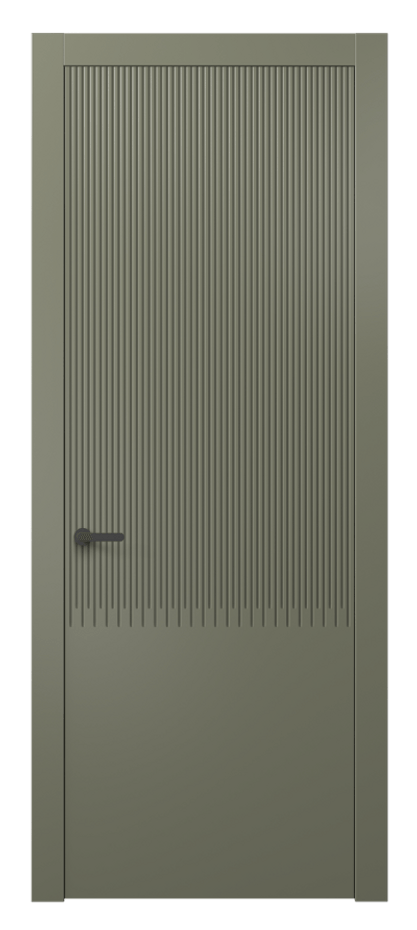 Межкомнатная дверь Dune АКП 8627 Матовый оливковый тёмный  Цена 53499 ₽ | Volhovec