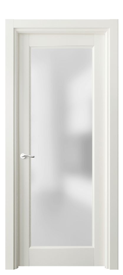 Межкомнатная дверь Lignum 0700 Бук жемчуг Сатинированное стекло Цена 91799 ₽ | Volhovec