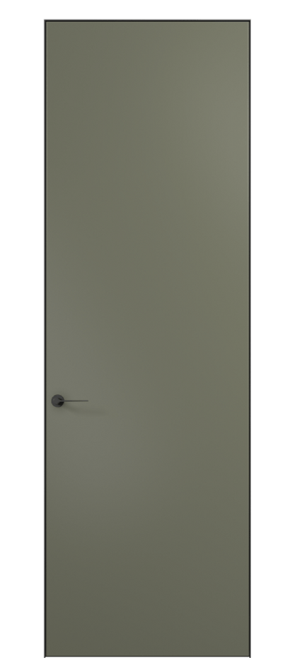 Межкомнатная дверь Planum Pro 0010 Матовый оливковый тёмный  Цена 51450 ₽ | Volhovec