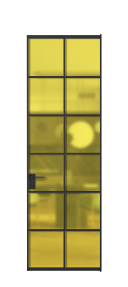 Алюминиевая дверь АЛПЛ040.05 Алюминий Черный Сатинированное жёлтое стекло, триплекс. Без короба чер Цена 144470 Стоимость комплекта двери включает:
1. Полотно (600/650/700/750/800/850/900/950*2000-2400 мм).
2. Короб
3. Комплект фурнитуры (2 торцевые петли и магнитный замок с ответной планкой). Фабрика дверей Волховец 8 (800) 551 43 19 Алюминиевая дверь АЛПЛ040.05 Алюминий Черный Сатинированное жёлтое стекло, триплекс Цена 144470 | Volhovec