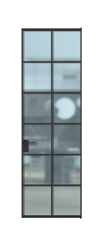 Алюминиевая дверь АЛПЛ040.05 Алюминий Черный Сатинированное голубое стекло, триплекс. Без короба чер Цена 144470 Стоимость комплекта двери включает:
1. Полотно (600/650/700/750/800/850/900/950*2000-2400 мм).
2. Короб
3. Комплект фурнитуры (2 торцевые петли и магнитный замок с ответной планкой). Фабрика дверей Волховец 8 (800) 551 43 19 Алюминиевая дверь АЛПЛ040.05 Алюминий Черный Сатинированное голубое стекло, триплекс Цена 144470 | Volhovec