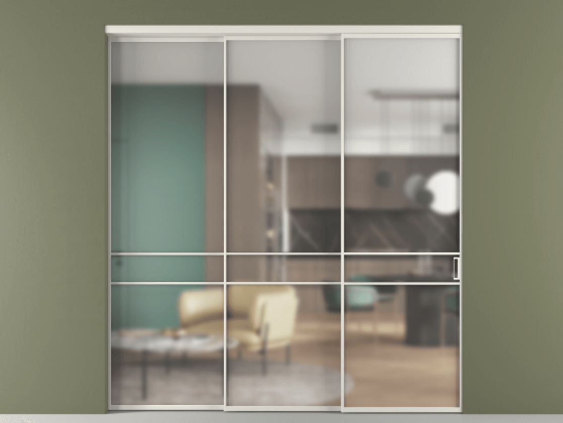 Перегородка Formato внутри проёма телескопик синхро-2 #VENDORCODE# #FURNISH# #GLASS# Цена #PRICE# #CURRENCY#  | Volhovec