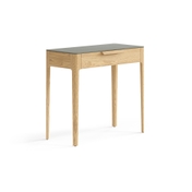 Консоль Piega 1 ящик дуб соломенный матовый