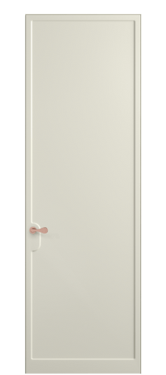 Дверь межкомнатная 7501 ММБ. Цвет Матовый молочно-белый. Материал Гладкая эмаль. Коллекция Софтформ. Картинка.