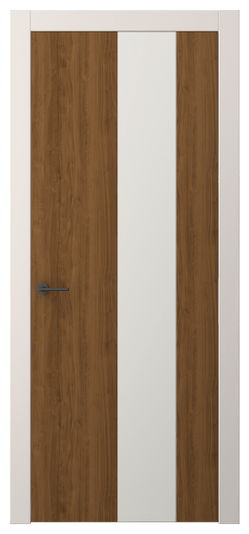 Дверь межкомнатная АКП 4225 ЛОР Лесной орех. Цвет Лесной орех. Материал Ламинатин. Коллекция Freedom. Картинка.