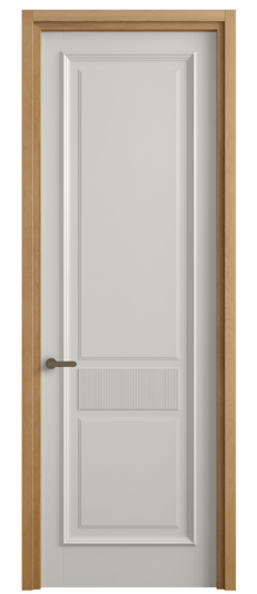 Межкомнатная дверь 6717 МСР. Цвет Матовый серый. Материал Гладкая эмаль. Коллекция Шарм. Фото. Дверь межкомнатная 6717 МСР. Цвет Матовый серый. Материал Гладкая эмаль. Коллекция Шарм. Картинка.