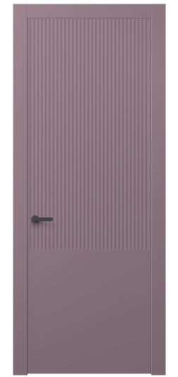 Дверь межкомнатная 8646 Пастельно-фиолетовый RAL 4009. Цвет RAL Пастельно-фиолетовый RAL 4009. Материал Гладкая эмаль. Коллекция Alba. Картинка.