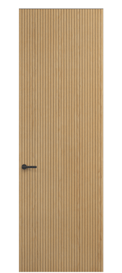 Дверь межкомнатная 0017 ДЗЛМ. Цвет Дуб золотой матовый. Материал Шпон Naturwood. Коллекция Select. Картинка.