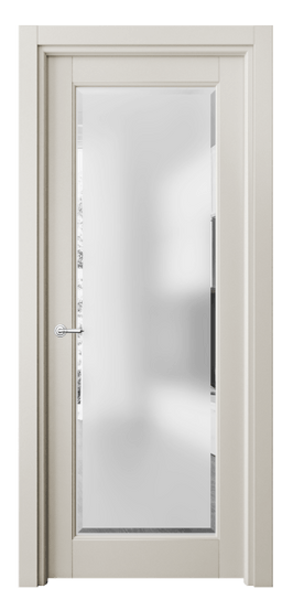 Дверь межкомнатная 6300 БОС САТ-Ф. Цвет Бук облачный серый. Материал Массив бука эмаль. Коллекция Toscana Elegante. Картинка.