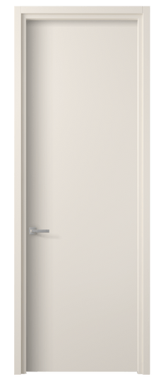 Дверь межкомнатная 0010 ПЭКБ. Цвет ПЭТ кремово-белый. Материал ПЭТ. Коллекция Planum. Картинка.