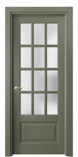 Межкомнатная дверь 6313 БОТ САТ. Цвет Бук оливковый тёмный. Материал Массив бука эмаль. Коллекция Toscana Grigliato. Фото. Дверь межкомнатная 6313 БОТ САТ. Цвет Бук оливковый тёмный. Материал Массив бука эмаль. Коллекция Toscana Grigliato. Картинка.