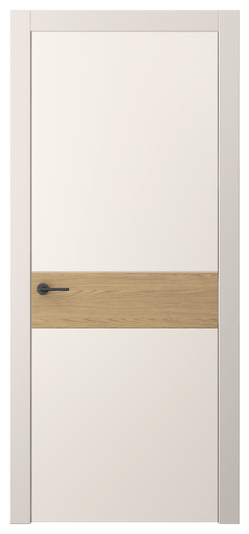 Дверь межкомнатная АКП 4221 ПЭКБ. Цвет ПЭТ кремово-белый. Материал ПЭТ. Коллекция Freedom. Картинка.