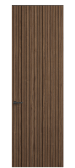 Дверь межкомнатная 0017 ОУММР. Цвет Орех умбра матовый рифт. Материал Радиальный шпон Naturwood. Коллекция Select. Картинка.