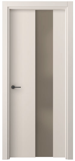Дверь межкомнатная 4226 ПЭПБ БР САТ. Цвет ПЭТ пудровый бежевый. Материал ПЭТ. Коллекция Freedom. Картинка.