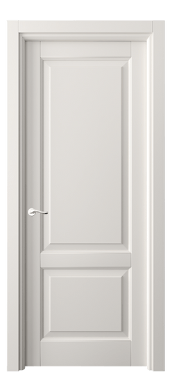 Дверь межкомнатная 0741 БПБЛ. Цвет Бук пудровый белый. Материал Массив бука эмаль. Коллекция Lignum. Картинка.