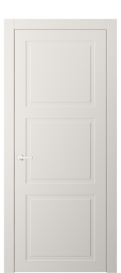 Дверь межкомнатная АКП 8003 МПБЛ. Цвет Матовый пудровый белый. Материал Гладкая эмаль. Коллекция Neo Classic. Картинка.