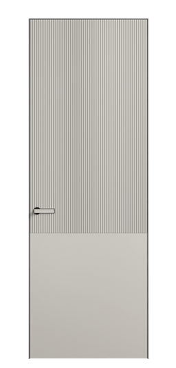 Дверь межкомнатная АКП 8205 МОС Матовый облачно-серый. Цвет Матовый облачно-серый. Материал Гладкая эмаль. Коллекция Velvet. Картинка.