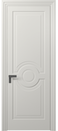 Дверь межкомнатная АКП 8361 МСР Матовый серый. Цвет Матовый серый. Материал Гладкая эмаль. Коллекция Rocca. Картинка.