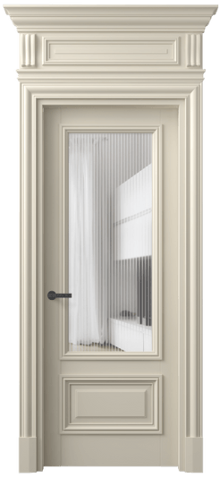 Дверь межкомнатная 7306 ББСР MORU. Цвет Бук бежево-серый. Материал Массив бука эмаль. Коллекция Antique. Картинка.