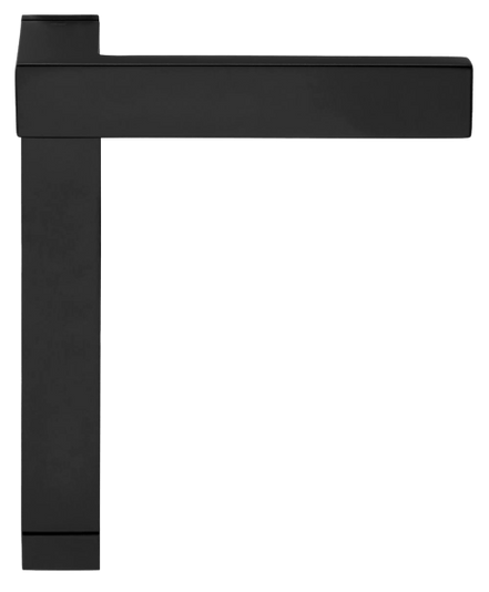 Ручки для дверей Ручка дверная Инфинито до пола. Цвет Чёрный. Коллекция Инфинито до пола. Картинка.