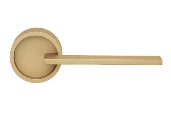 Ручки для дверей Ручка дверная Таймлэсс. Цвет Золото. Коллекция Таймлэсс. Картинка.