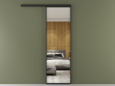 Перегородка Formato вдоль стены 1 створка