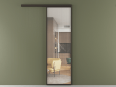 Перегородка Formato вдоль стены одностворчатая