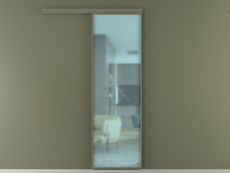 Перегородка Formato вдоль стены 1 створка