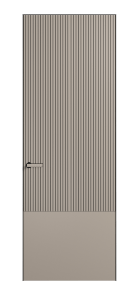 Дверь межкомнатная 8203 МБСК. Цвет Матовый бисквитный. Материал Гладкая эмаль. Коллекция Velvet. Картинка.